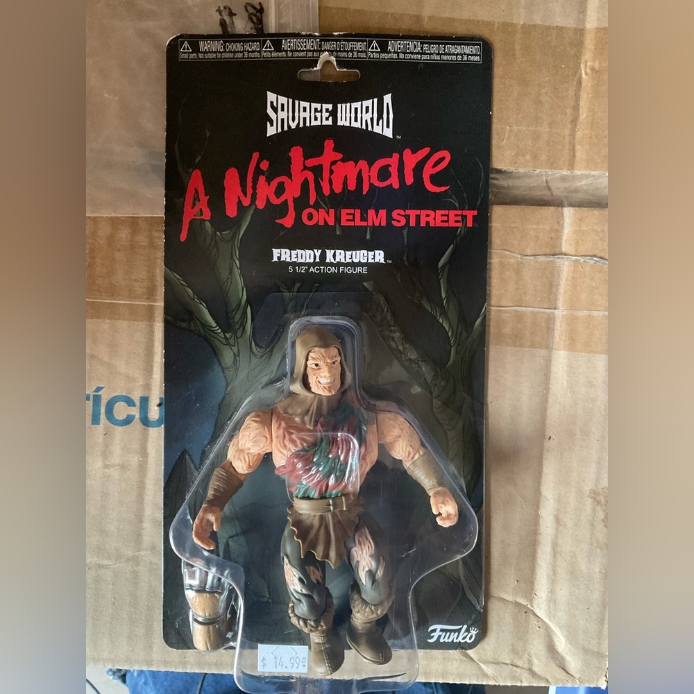 NIB FUNKO SAVAGELAND NIGHTMARE ON ELM STREET FREDDY FIGURE VAULTED